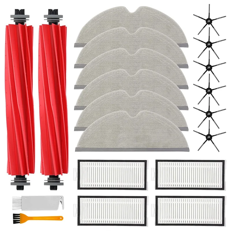 L73A 2025-For Roborock Q7 / Q7+ / Q7 Max / Q7 Max+ Robot Vacuum Main Side Brush Hepa Filter Mop Cloth Dust Bags Accessories