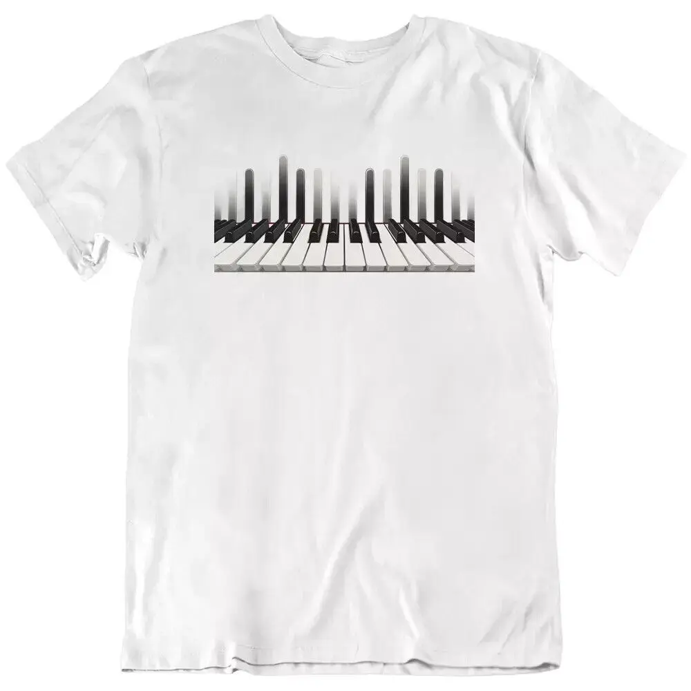 

Piano pianist classic classical Keys Keyboard music play T Shirt New