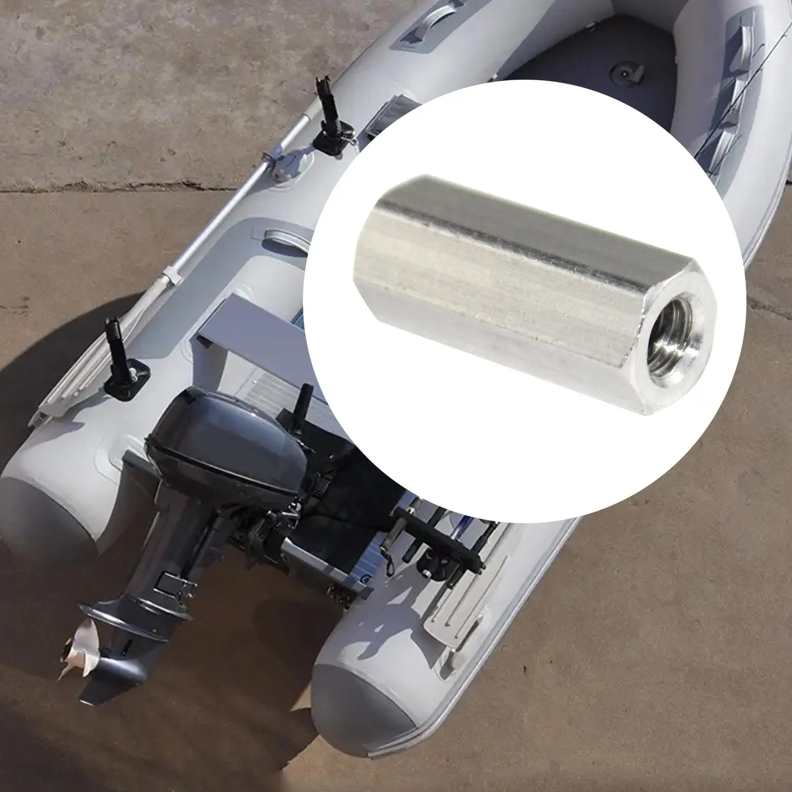 

Boat Motor Shift Rod Connector Metal Boat Engine Parts for -44146