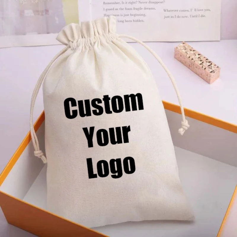 

10pcs Pure Cotton Gauze Cloth Bag Single Suction Filter Bag Marinade Seasoning Dreg-separating Drawstring, Cotton Cloth Tea Bag