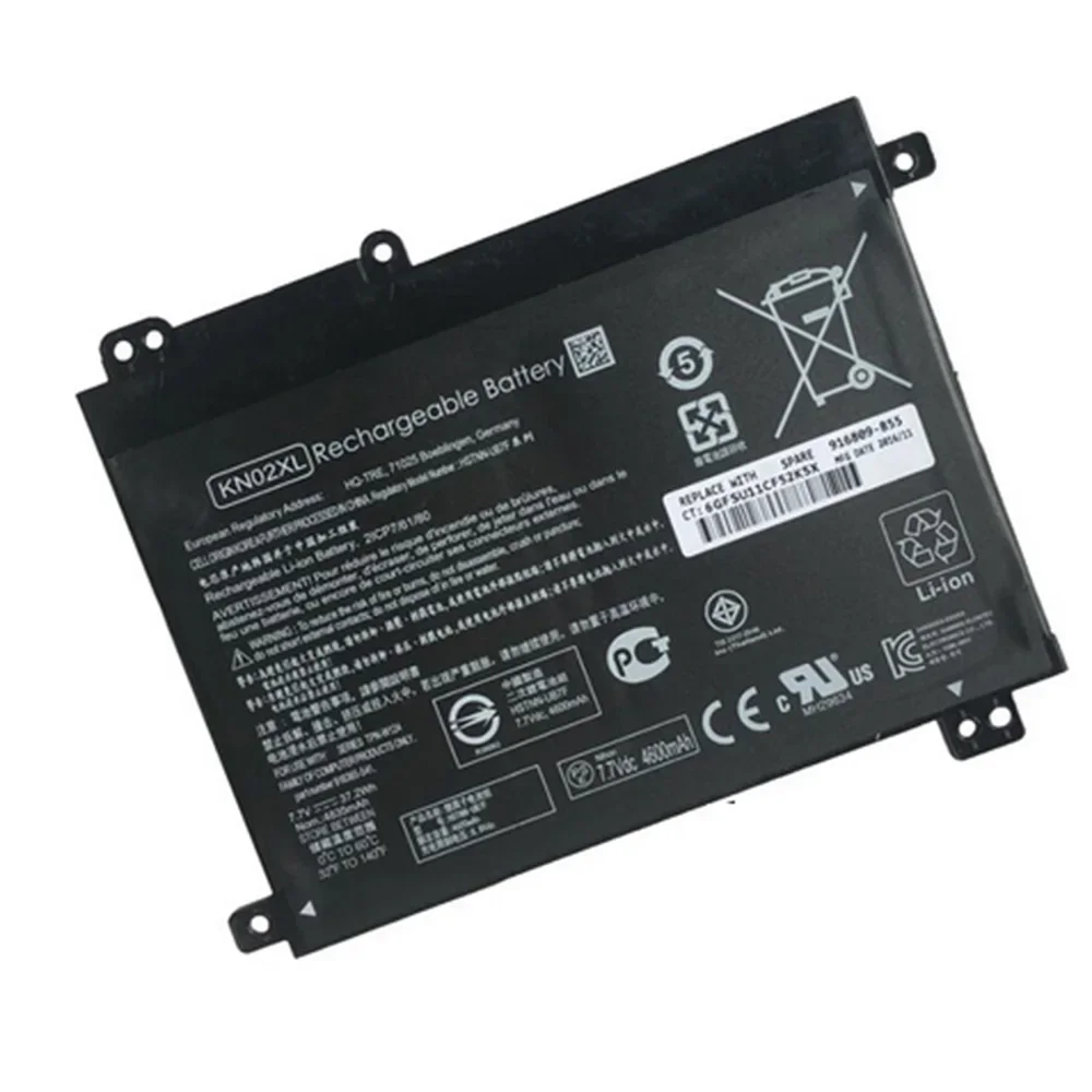 7.7V 37.2wh Kn02xl HSTNN-LB7R HSTNN-UB7F 916365-421 916365-541 916809-855 TPN-W124 Batterij Voor Hp Paviljoen 11M-D 013dx