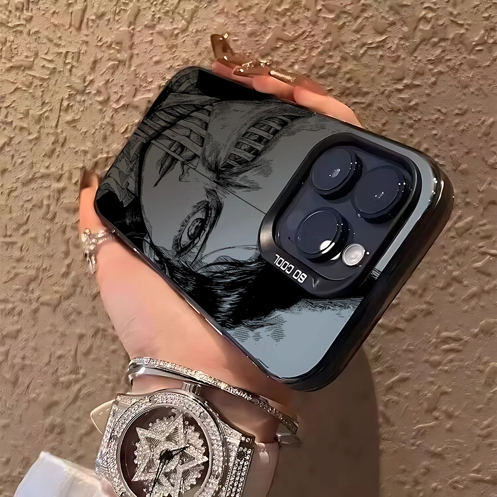 الفاخرة الساخن أنيمي هجوم على تيتان جراب هاتف vivo Y400 Y04 Y03 78 36 100 27 17s 16 V60 50 30e 40 27e 29 S15 iQOO Z10 Pro Lite 5G