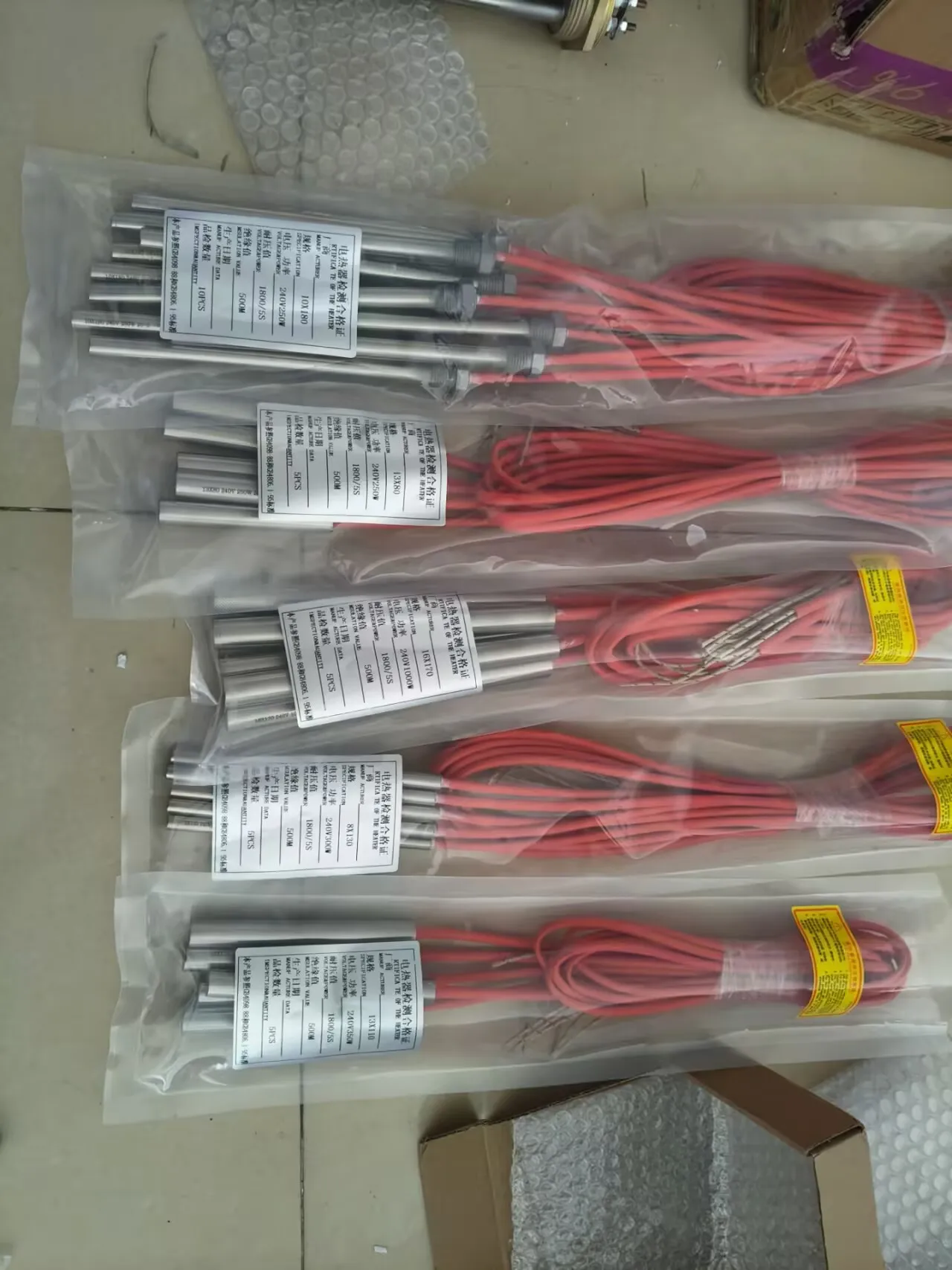 LUJINXUN Custom Made Heating element Cartridge Heater band heater coil heater thermocouples