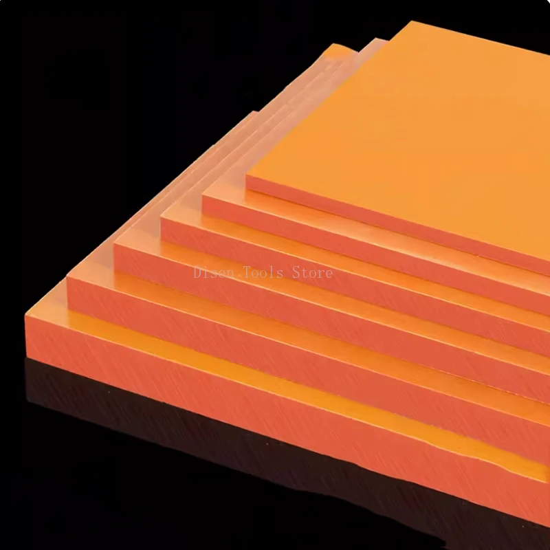 Electric Bakelite Insulation Plate Orange Phenolic Resin Bakelite Board High Temperature Resistance Sheet Thick 1~20mm