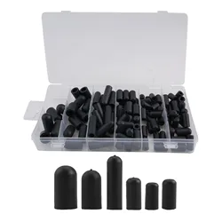 Kit de tapones de vacío de goma para tuberías automotrices, surtido de tapones de vacío, manguera de carburador, 105, 3/8, 5/16 y 4/1 pulgadas, 7/32 piezas