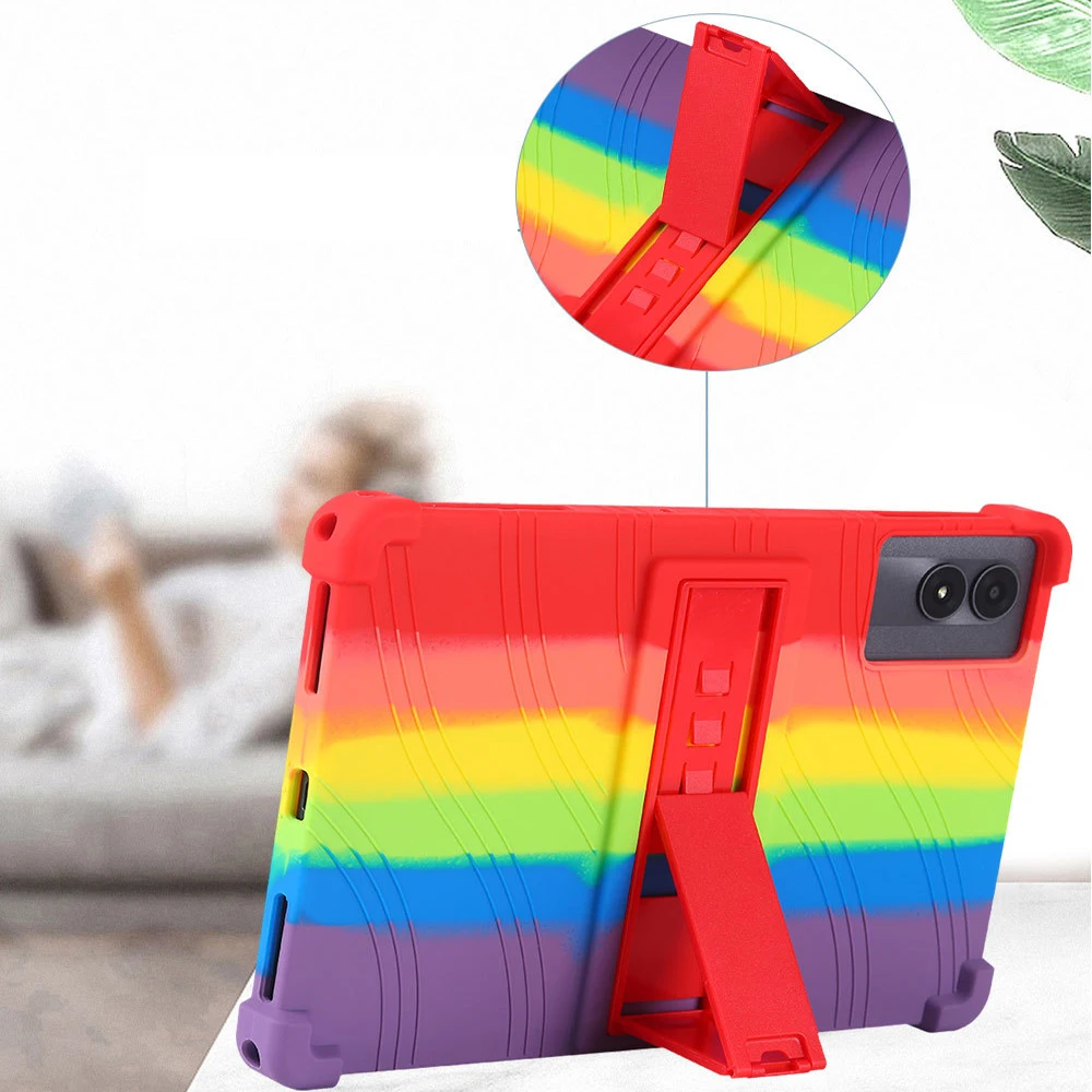 Silicone Cover For Blackview Tab 90/ Tab 90 Wifi 10.92 inch Shell Tablet Soft Silicon TPU Back Stand Case