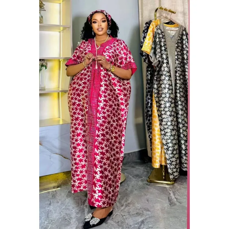 عبايات للنساء دبي فاخر 2025 فساتين راقية إسلامية أفريقية قفطان ماروكين فساتين الحفلات المسائية بوبو رداء جلابة فام #1