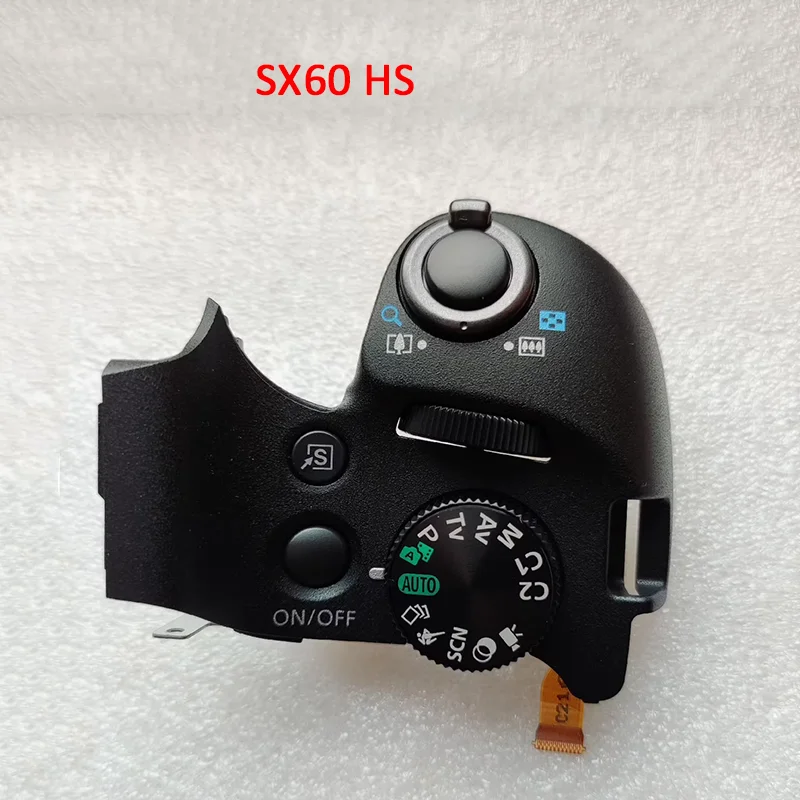

New top cover assy with mode and power switch repair parts for Canon Powershot SX60 HS camera