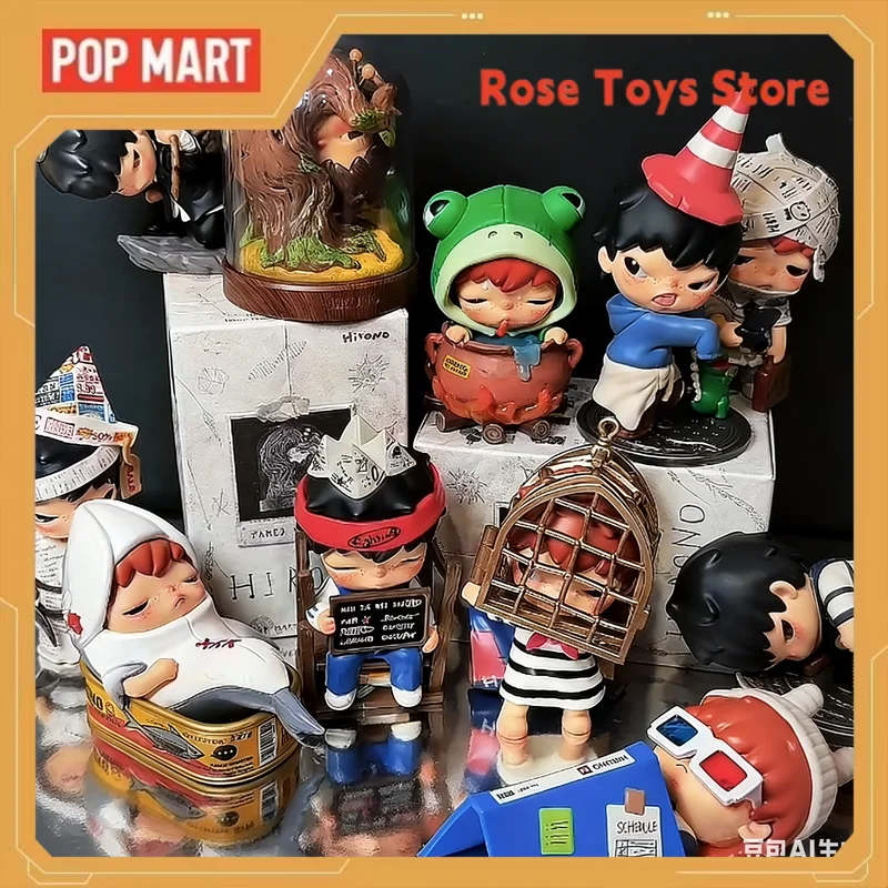 

NEW POP MART Hirono Greenhouse Miscanthus Series Figurine Blind Box Toy Mystery Box Desktop Ornament Collectible Birthday Gift