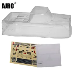 12.3inch 313mm Wheelbase Clear Pickup Body Shell Kit For 1/10 Rc Crawler Trx4 Axial Scx10 Ii 90046 Rgt 86100 Cc01 Tf2 Yk4101