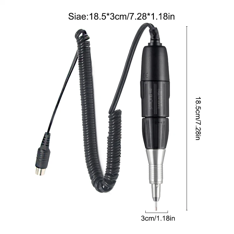 

Nail Drill Pen Strong 102 Polishing Handpiece For STRONG 210 90 207 Electric Jewelry Polishing Manicure Machine Handle