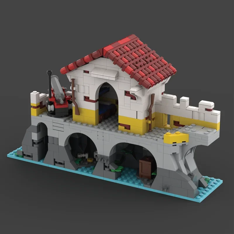 set-di-costruzioni-moc-da-872-pezzi-fortezza-di-eldorado-castello-modulare-medievale-blocchi-da-costruzione-giocattoli-per-bambini