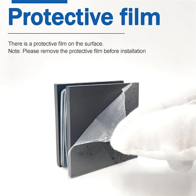 A26F-Brass Glass Clamp, Hole-In-Glass Fixed Panel U-Clamp,Square Screen Door Hardware For Bathroom For 5/16In To 1/2In