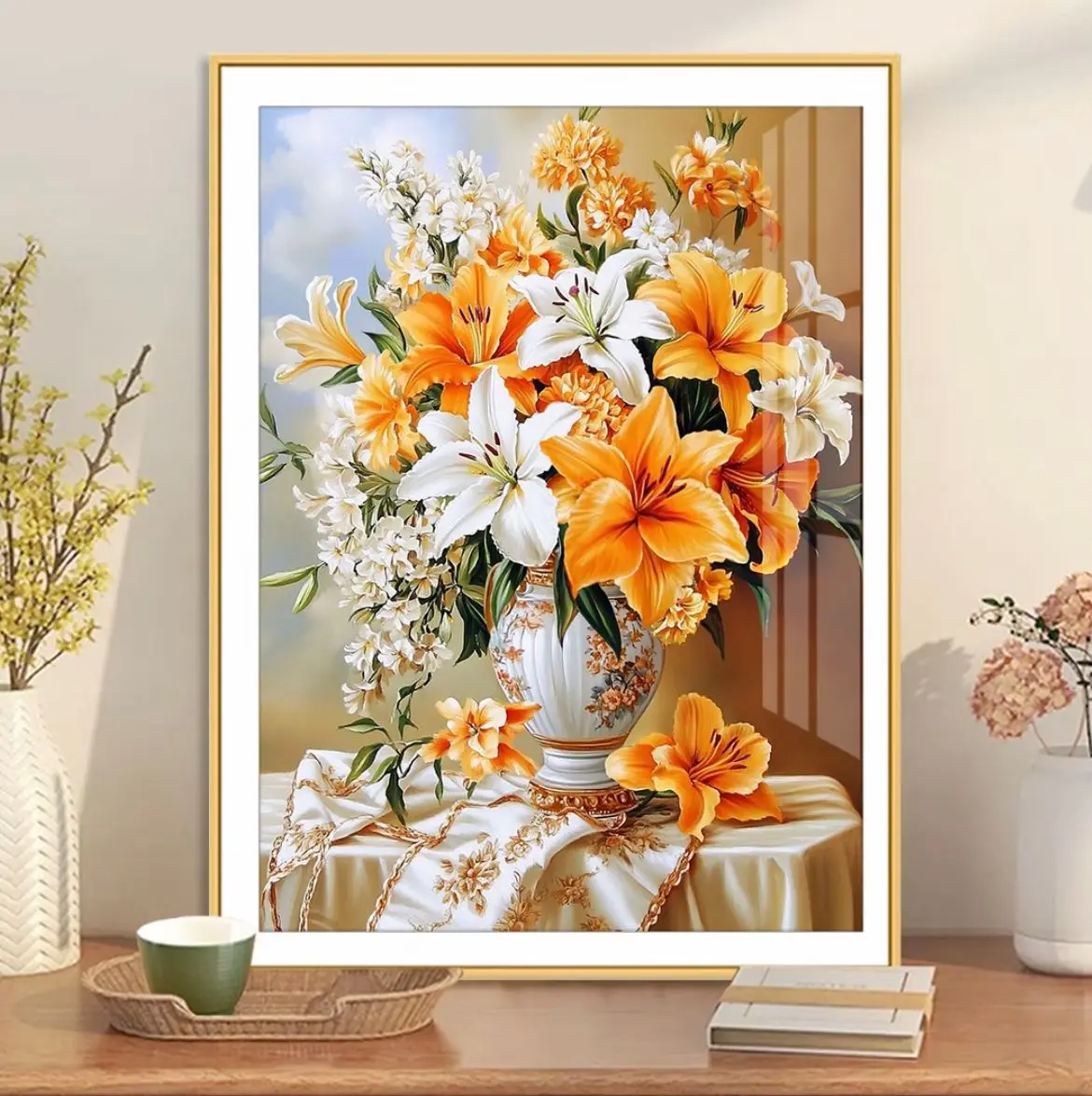 Lily Flowers Printe… - image