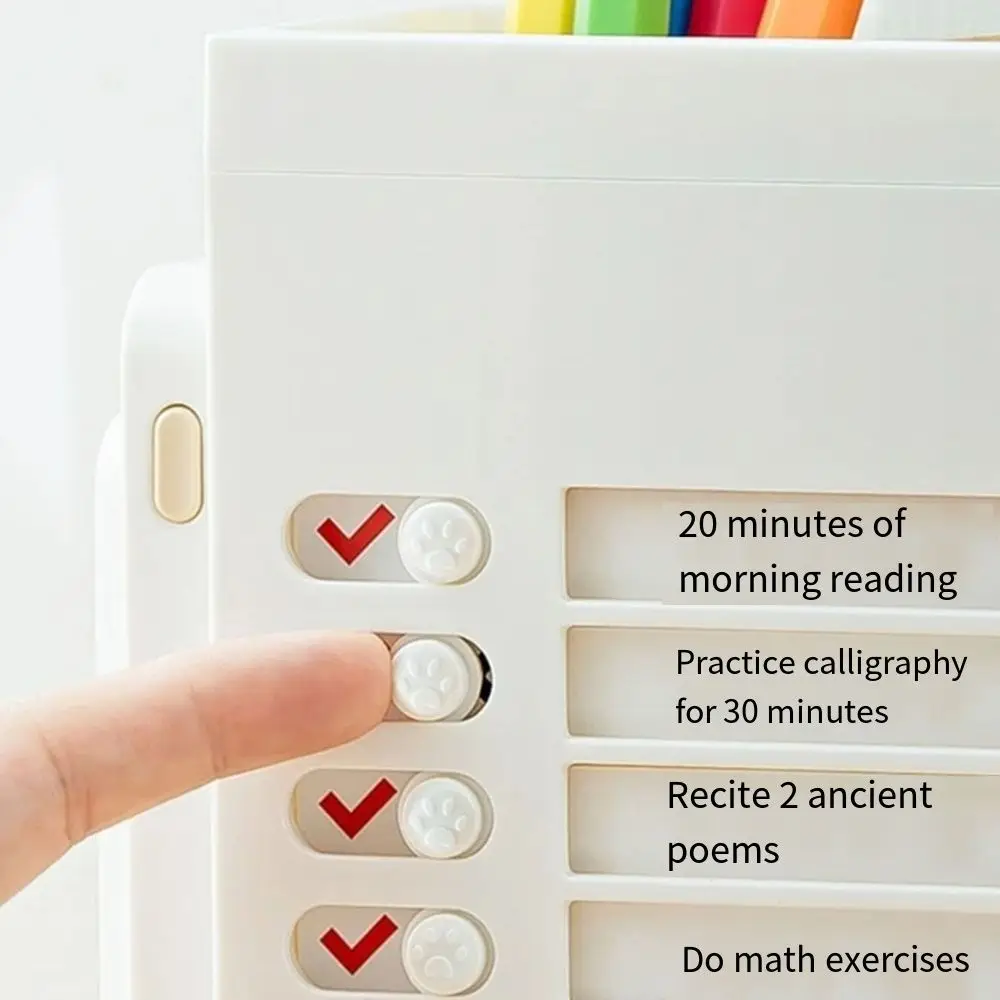 Mastering Time Management Good Habit Punch Card nyaman manajemen tugas perencanaan tugas harian efektif