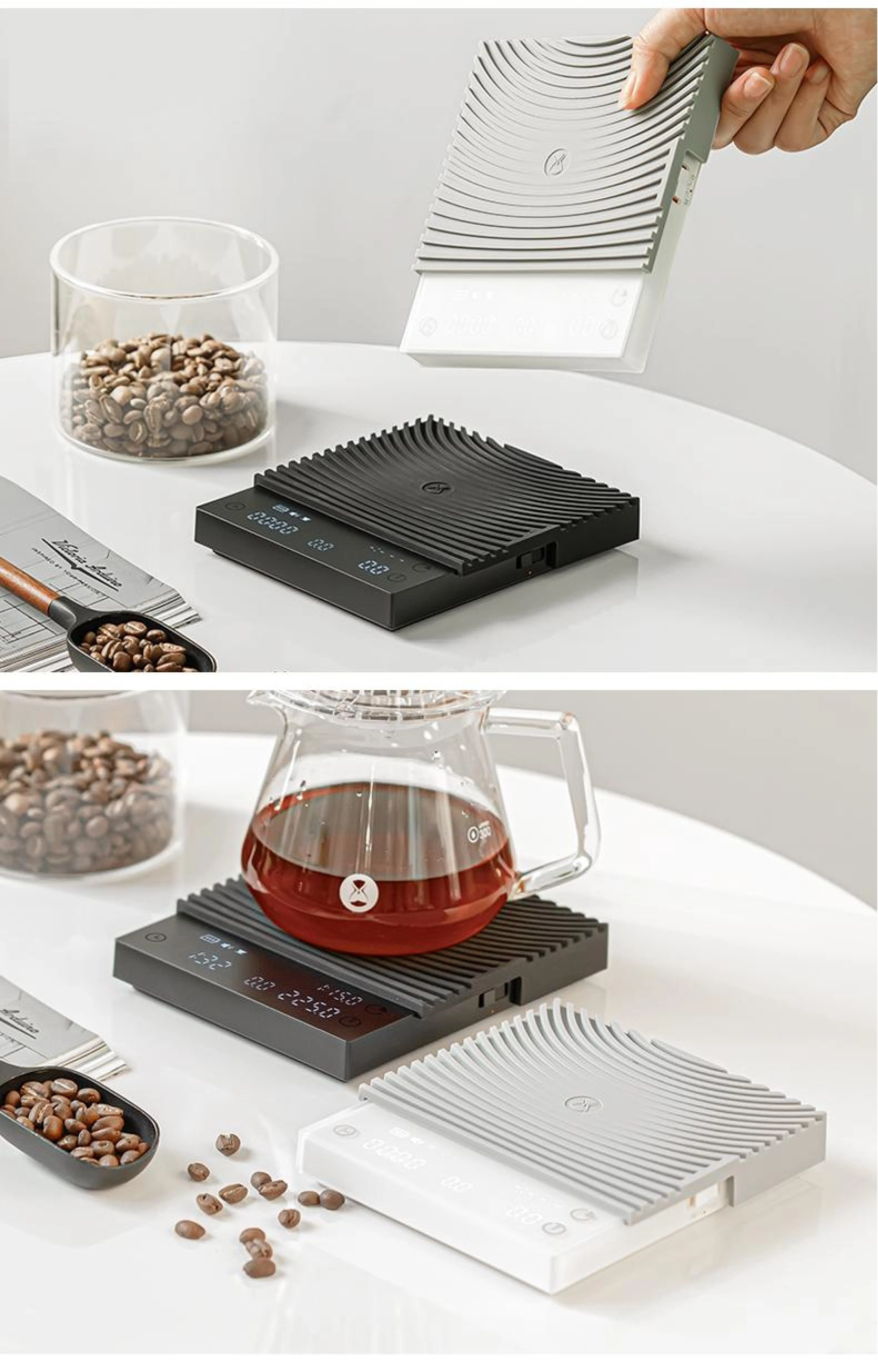 TIMEMORE Black Mirror Basic 3 Kaffeewaage Küchenwaage Digitale Waage Mini-Wiegeplattform Schlanker Intelligenter Leichtgewicht – Detail 22