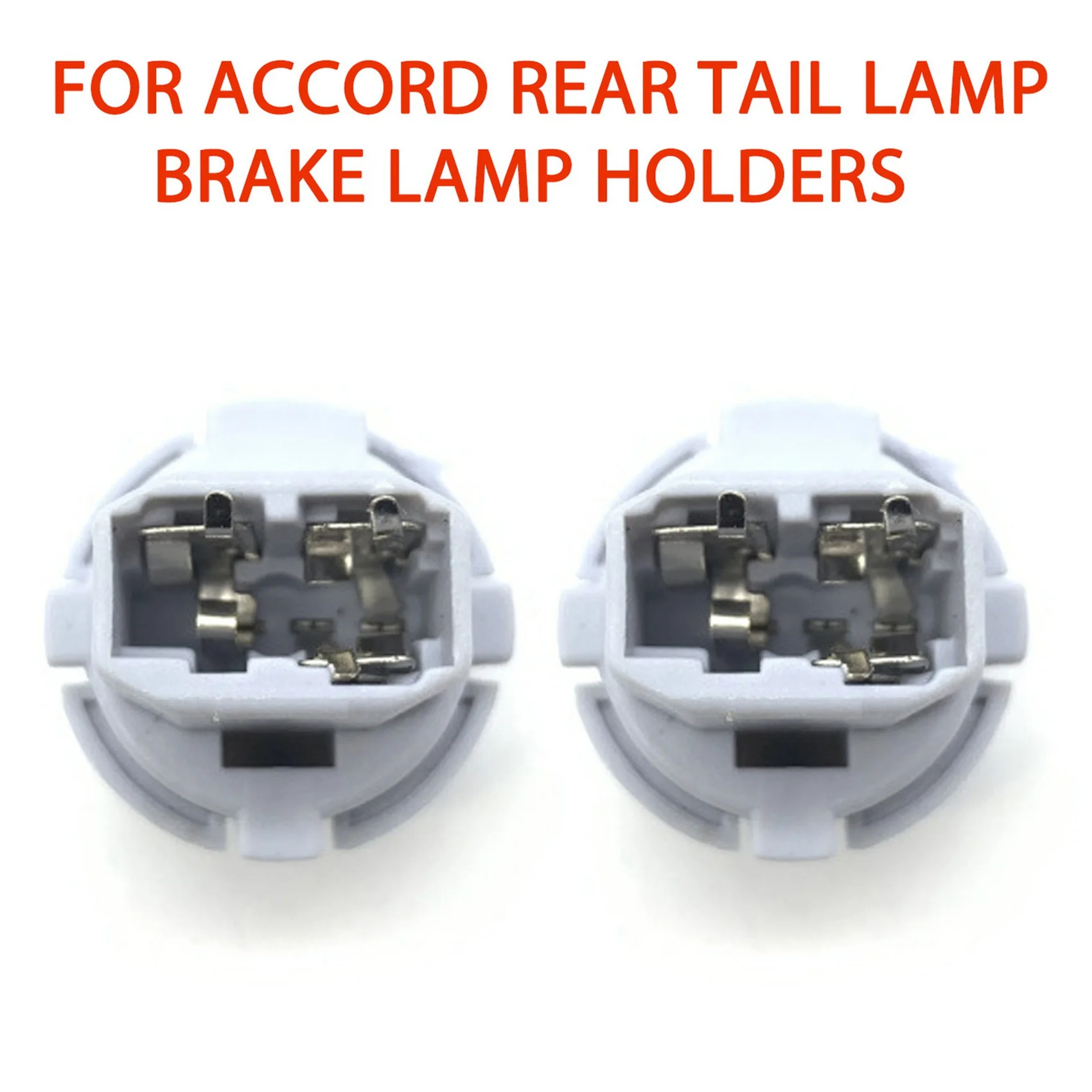 Socket Brake Tail Lamp Socket Holder, T20, luz traseira, Honda Acura, Accord, Civic, T20W, 33515-S50-003, 6pcs