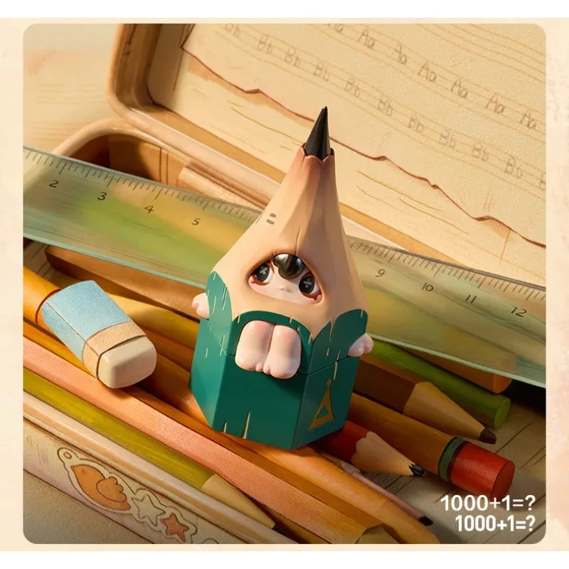 팝마트 코끼리 슬라이드 블라인드 박스 1001MOONS 컬렉터즈 시리즈 - 미니 아트 토이 키체인 미스터리 서프라이즈 한정판 크리스마스 에디션 선물