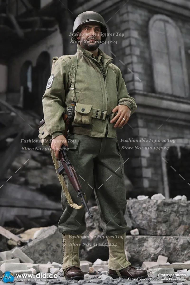 Hat 1/6 Männer Soldat wwii uns Armee 2. Ranger Bataillon Scharfschützen Jackson Sergeant Mcewart Full Set 12 Zoll Action figur Modell