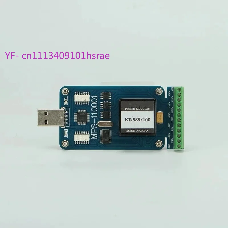 Mps-110001 Isolated 24-Bit USB Data Acquisition Card, Microvolt-Level High Precision Weak DC Voltage Measurement DAQ Module