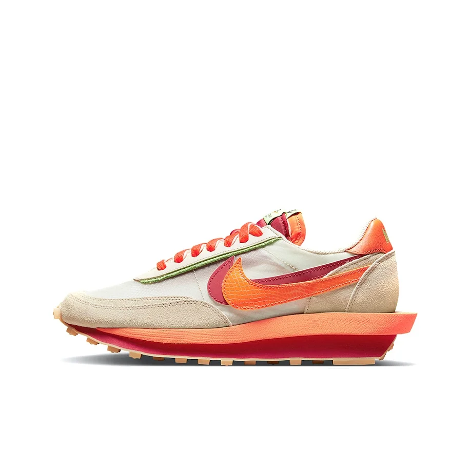 

Nike X Sacai X Clot LDWaffle 'Net Orange Blaze' DH1347-100