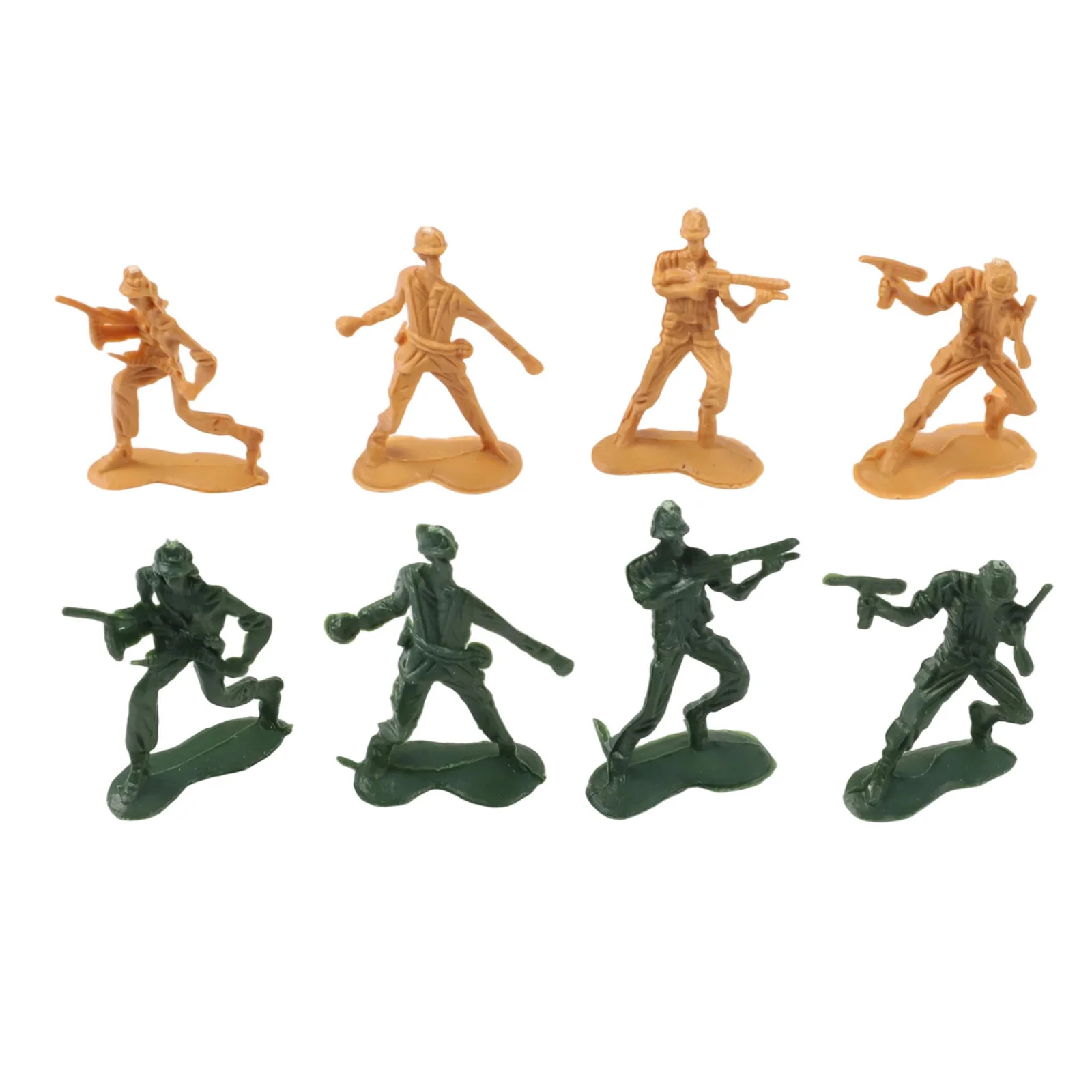 100 Uds. De juguetes, modelo de soldados, juegos de mesa de arena, figuras de personas, juego de guerra para niños, modelo de construcción, Kits de construcción, accesorios DIY