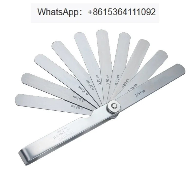 

Japanese plug gauge stainless steel high-precision plug gauge thickness gauge clearance plate 184-303S 304S 302S