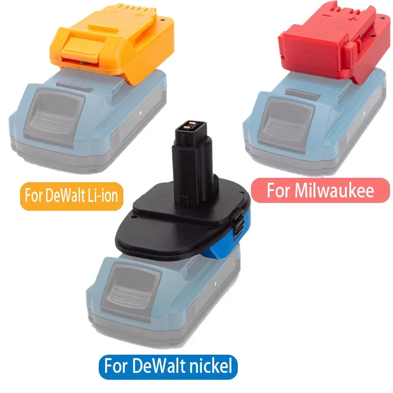 

For Hercules 20V to DeWalt/Milwaukee 18V Li-ion Battery for DeWalt 18V Nickel Tools Battery Converter Power tool accessories