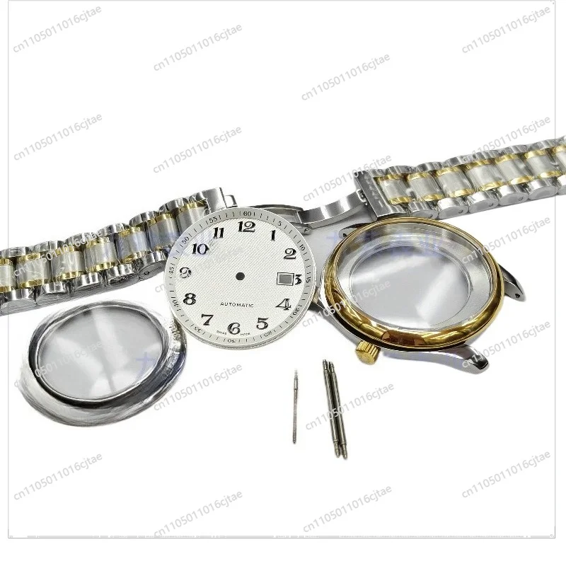 For 2824 2892 movement, full case, sapphire mirror stainless steel solid case