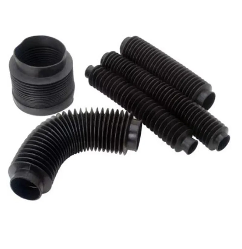 1PC Rubber Corrugated Sleeve Flexible Moulded Bellows Rubber Nitrile Oil Resistant Dust Cover Tubes and Hose