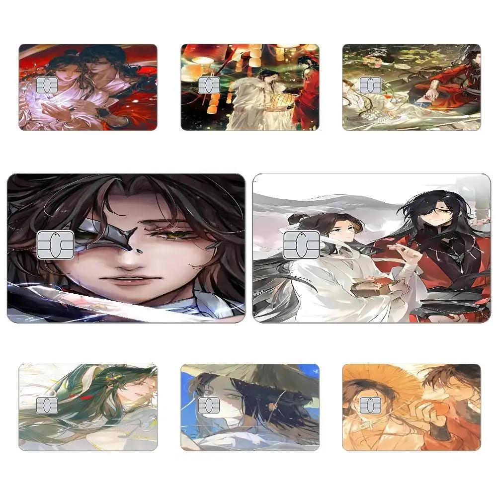 

Heaven Official's Blessing PVC Soft Sticker Film Skin Cover For Debit Credit Card Waterproof