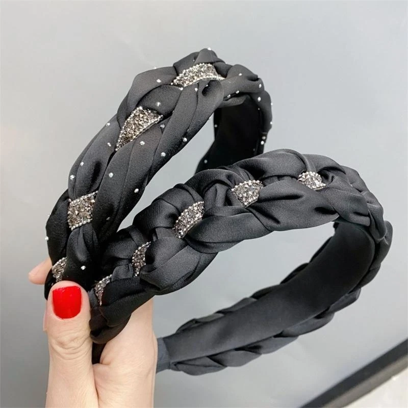 

31BB Dark Headwear Headband Photo Party Cosplay Costumes Blingbling Accessories