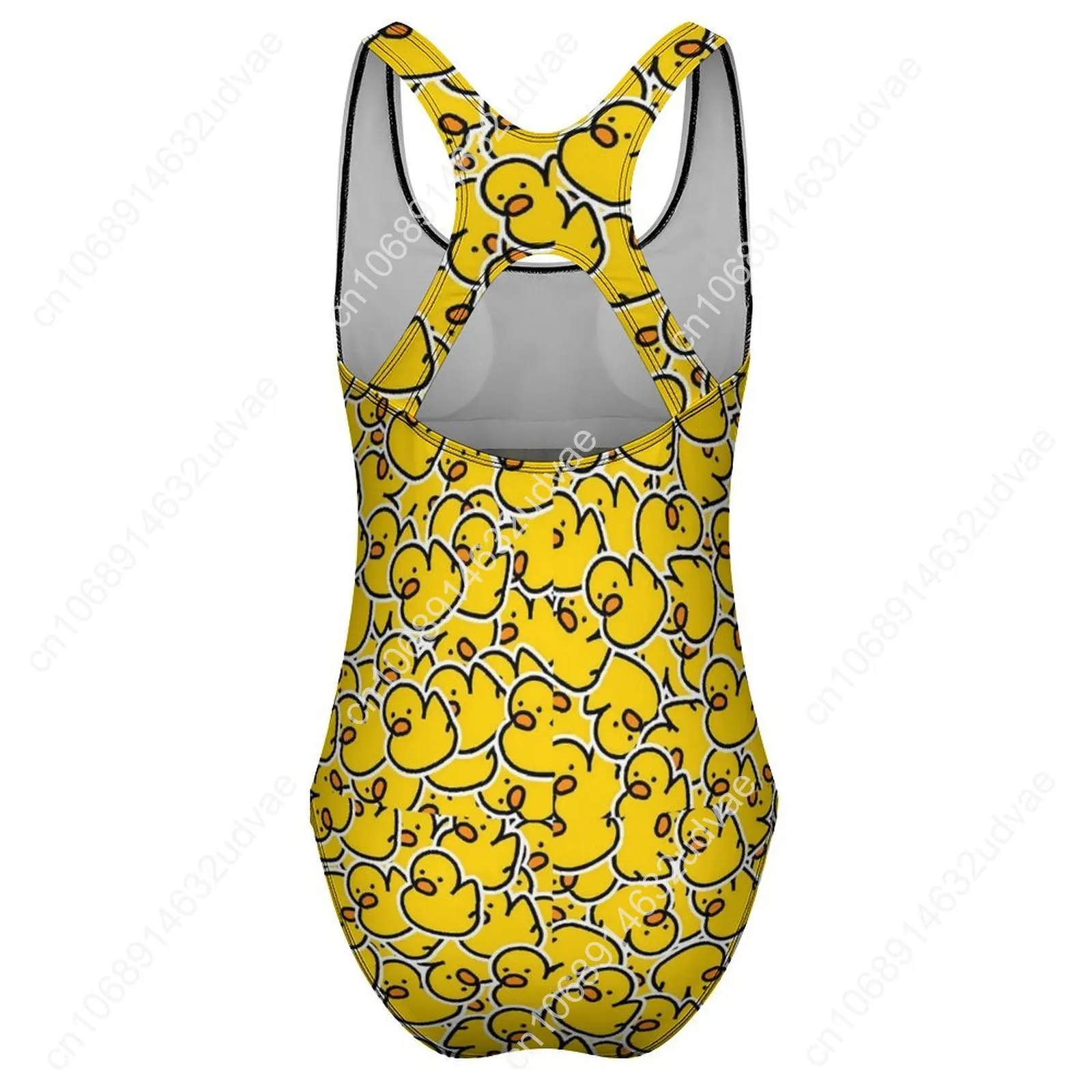 Traje de baño de patos de goma, traje de baño de realce de animales, traje de baño de una pieza para vacaciones, traje de baño de diseño Sexy, ropa de playa de talla grande