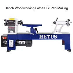 8 Inch Household Mini Woodworking Lathe Diy Pen-making Multi-function Mini Household Wood Turning Machine