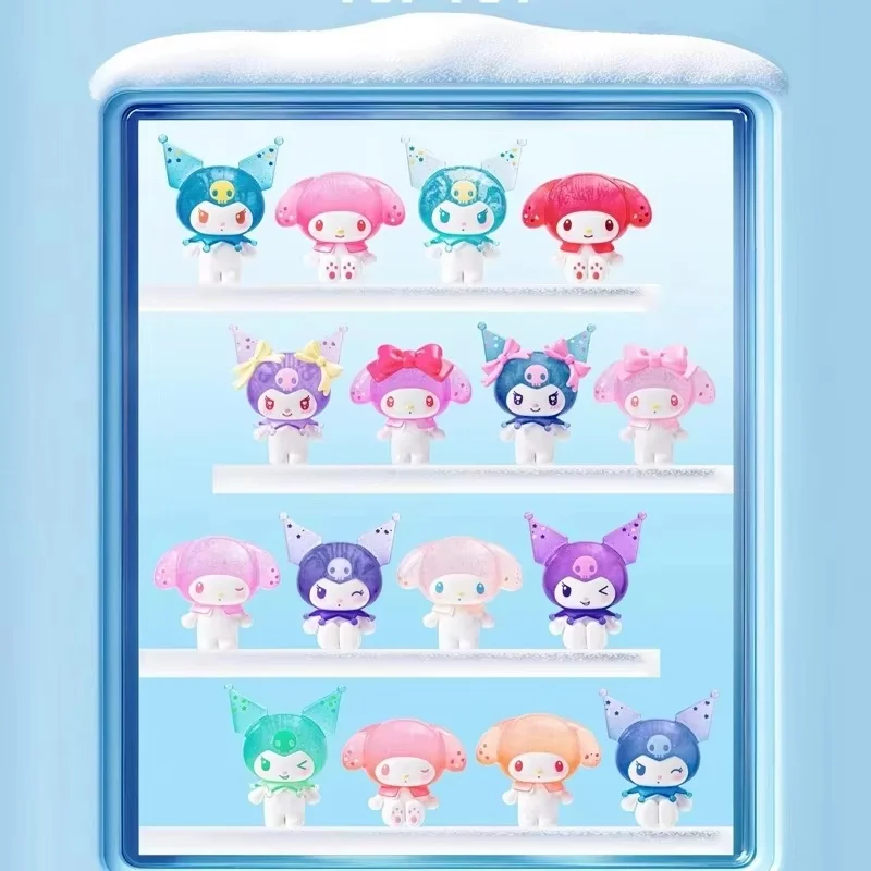

Toptoy Sanrio My Melody & Kuromi Mini Figures Surprise Bag Ramune-Style Blind Box Kawaii Desk Decor Collectible Toy for Girls