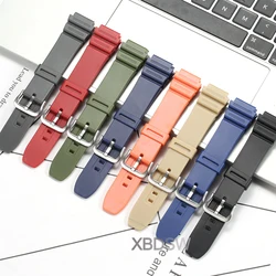 18mm Replacement Watch Strap For Casio F108WH F105W W800H AE1200WH AE1300WH W735H W218H Men Waterproof Sports Watch Band