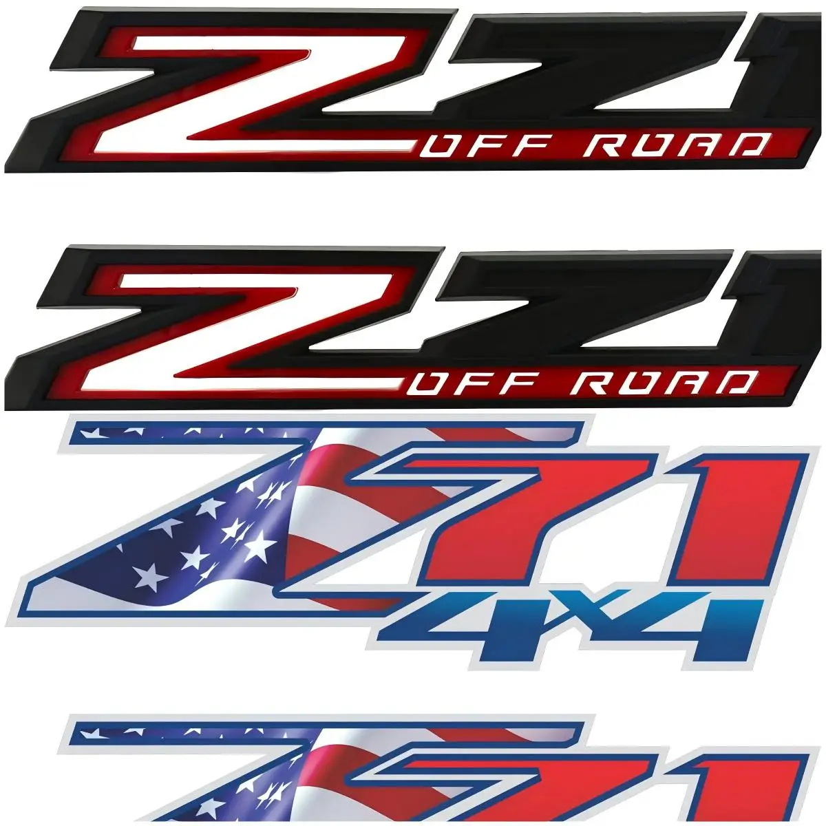 

Z71 4x4 Decals F 1500 GM HD Stickers Vinyl Cars Trucks Vans Walls Laptop