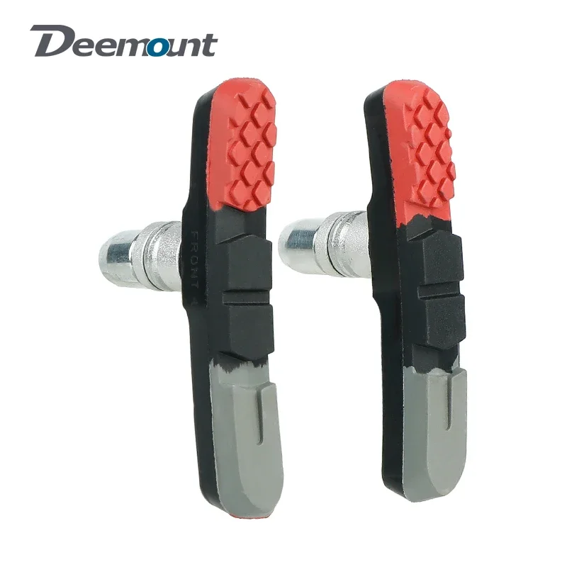 

Deemount Triple Color V-Brake Pads MTB Mountain Bicycle Linear Pull V Clamp 70mm Blocks High Stopping Power All Weather Use