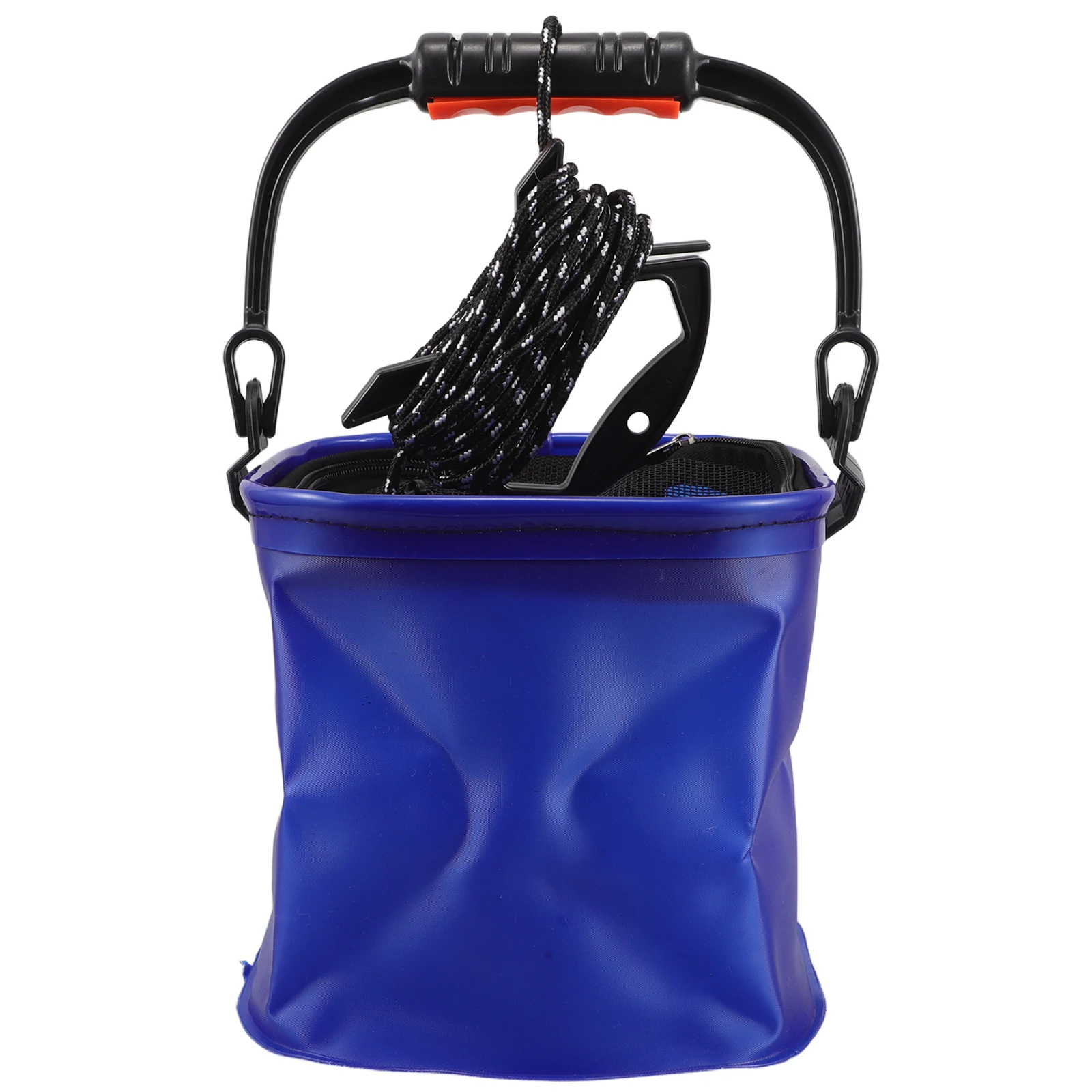 

Folding Fishing Dark Live Bait Thickened Plastic Barrel Collapsible Collapsible Minnow Bucket For Fishing Bucket Portable