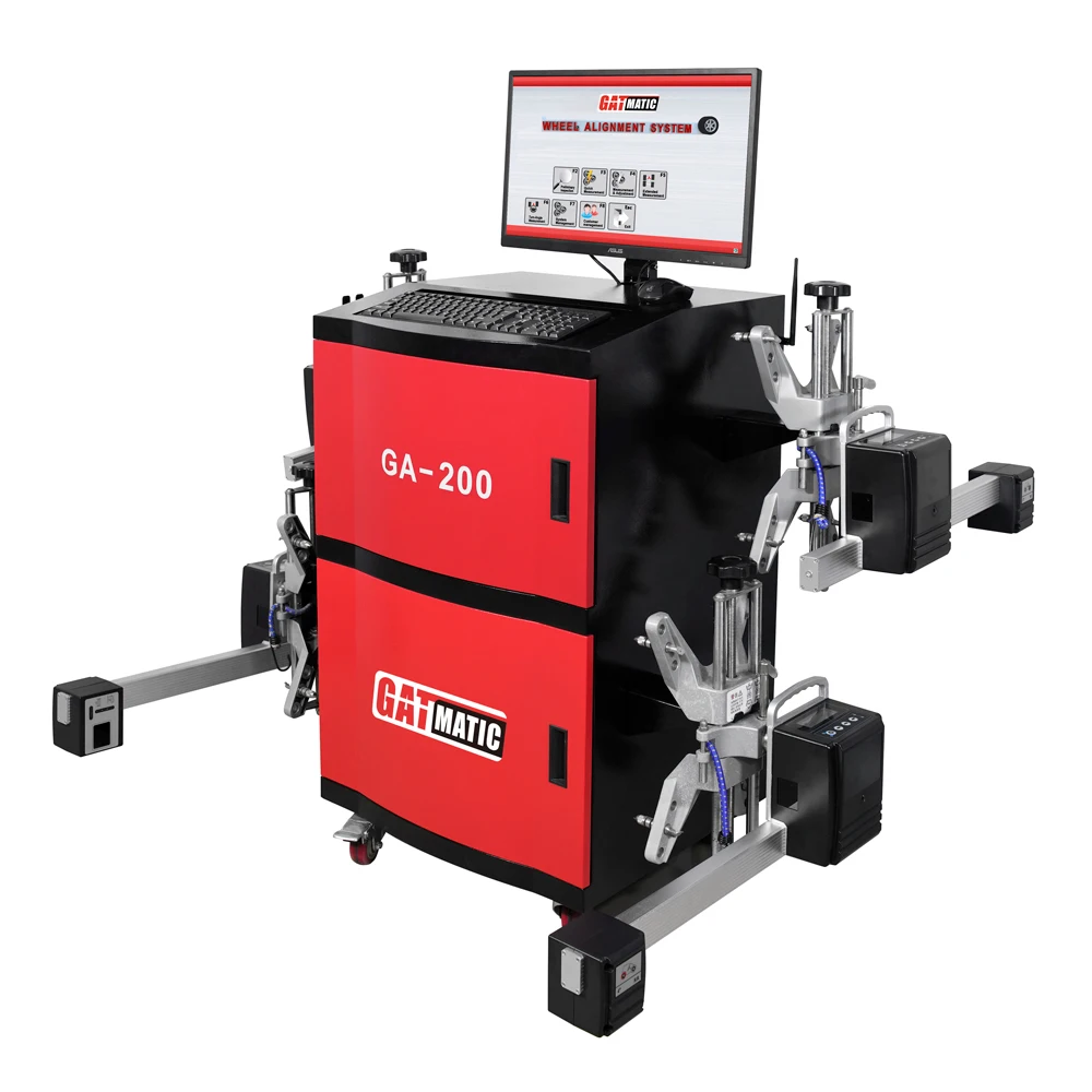 GA-200 Auto CCD Digital Wheel Alignment Machine High Precision Multi-Language Software Computerized Wheel