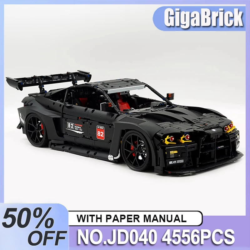 

JD040 MOC Striking Racing Sports Car Hypercar Model Building Blocks Bricks Puzzle Assembly Toys Birthday Christmas Gifts Kids