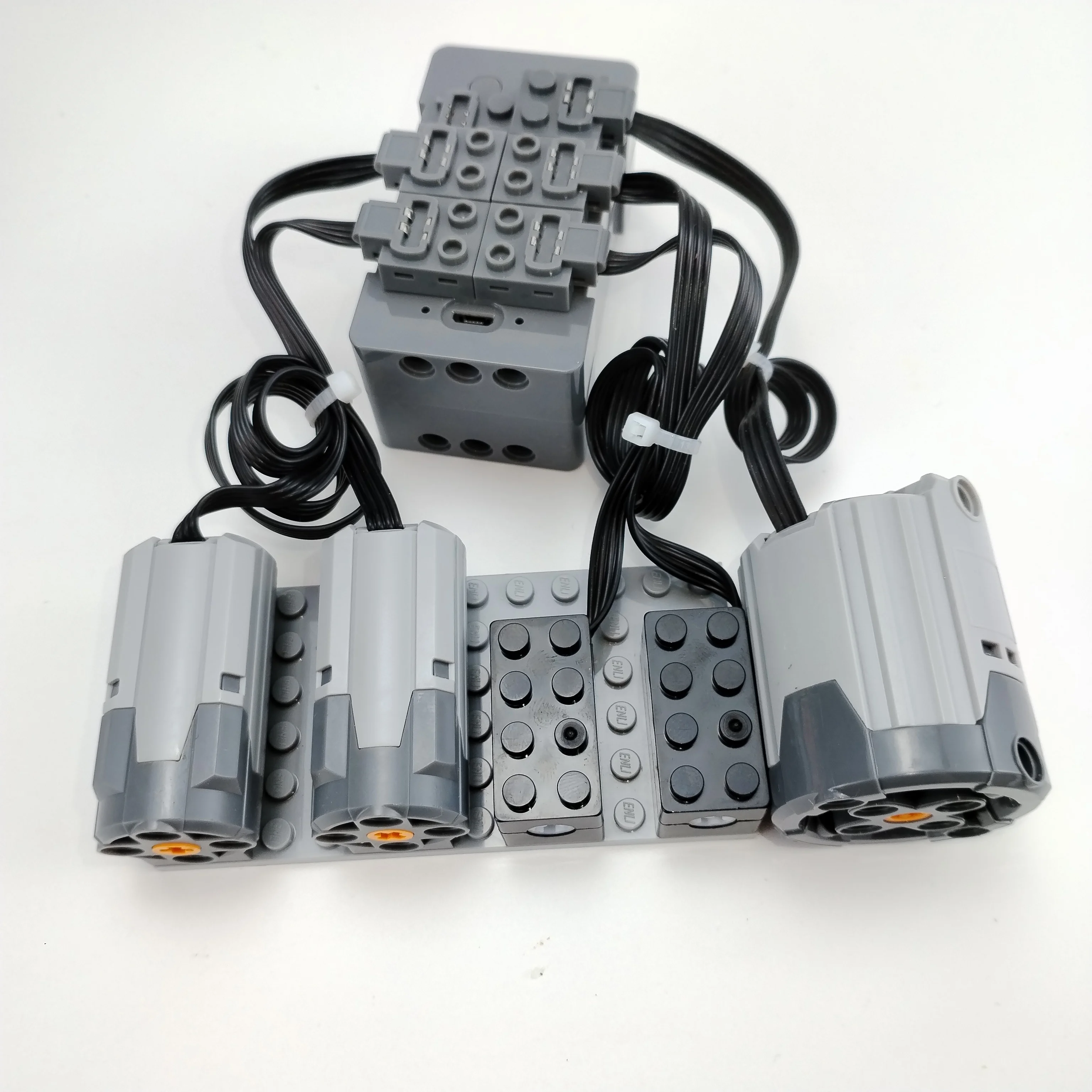 Electronic building block power functions refit accessories scientific creative micro-motor upgrade DIY servo IR RC blocks kids