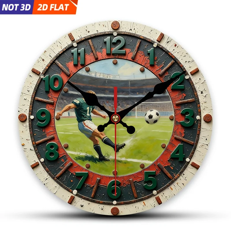 2D Flat. 1Pc. Footb…