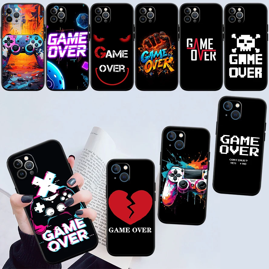 IY19 Game Over Phone Case for Samsung Galaxy M06 M15 M16 M35 M55 M56 A36 A42 A50 A50S A51 A52 A32 A33