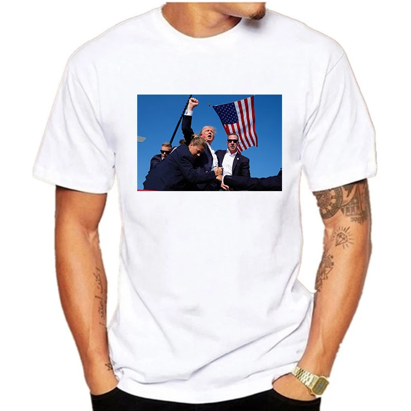 Trump for President 2024 Election Trump Mug Shot T-Shirt Never Surrender Pro Trump Save American Support Fans Tees