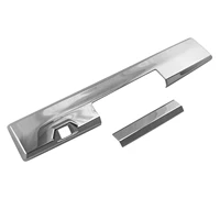 Manija de puerta de maletero trasero para coche Mitsubishi Triton L200, cubierta embellecedora de ABS cromado, 2019, 2020, 2021