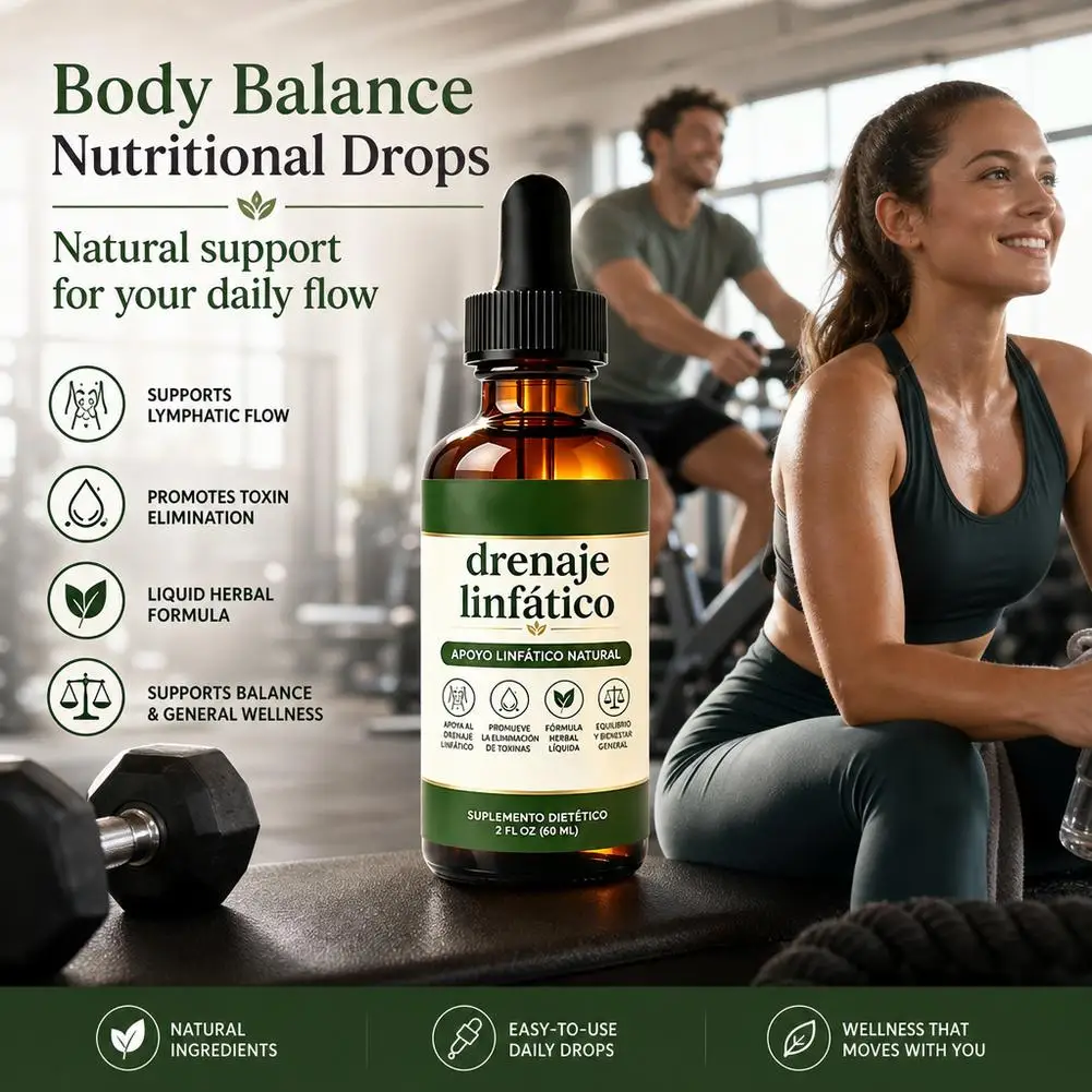 Natürliche Lymphdrainage-Tropfen 59/60ml, Nahrungsergänzungsmittel zur Körperbalance bei Flüssigkeitsretention & Schwellungen, Kräuterformel – Detail 5