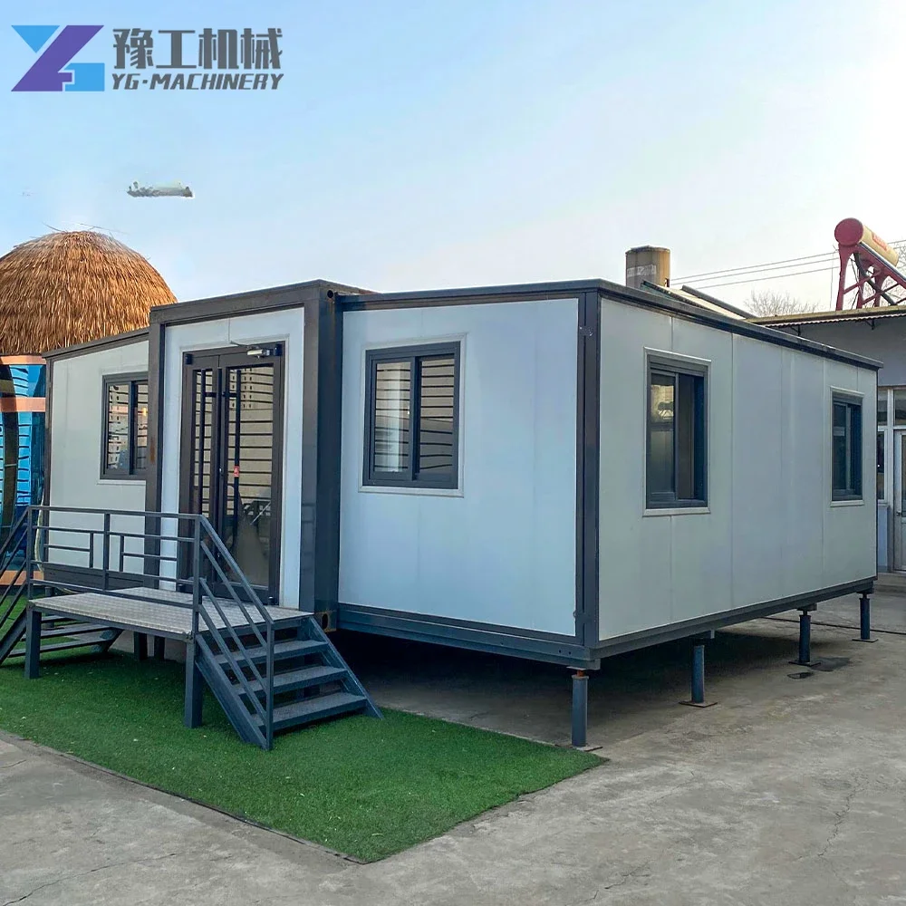 YG Factory 20 Ft 40 Ft Living Prefab Villa Folding Container Expandable House Prefabricated Mobile Home 2 3 4 5 Bedroom