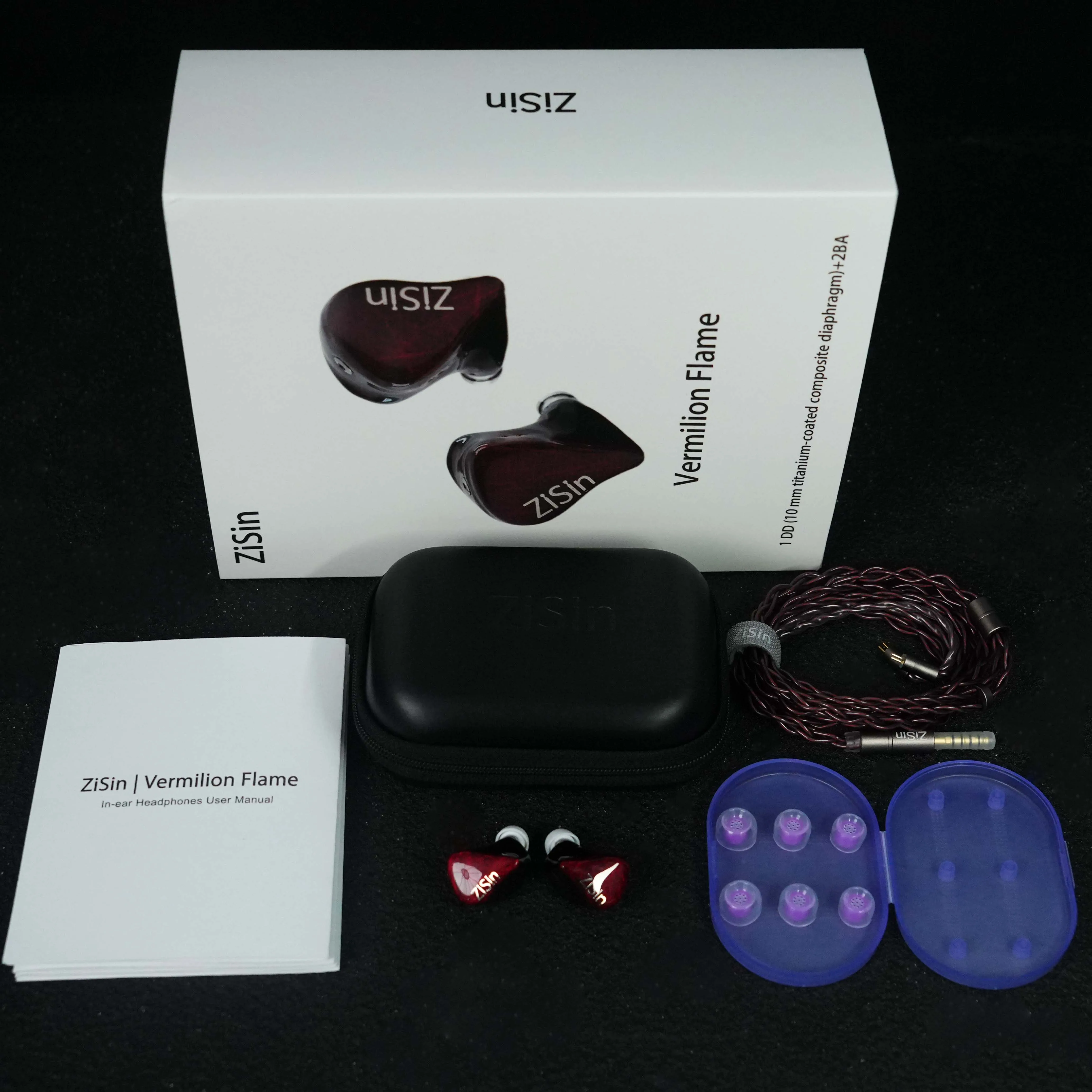 イヤホン Sii ZiiGaat x Hangout.Audio: Odyssey 2 | Premium 1DD+3BA Hybrid IEM