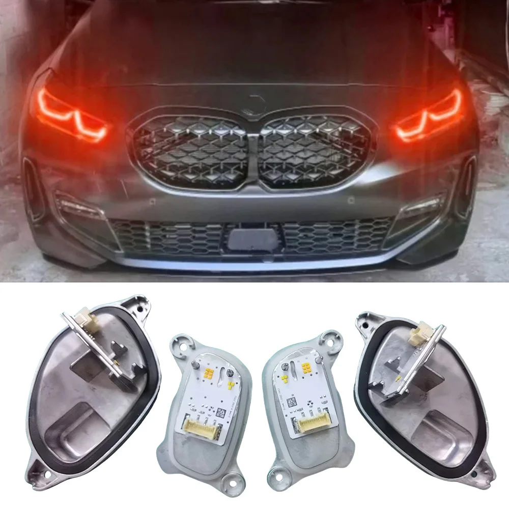 

Not RGB CSL Lemon Yellow Blue Red DRL For BMW F40 F44 Gran Coupé 218i M235iX LED Headlight Daylight Modules 9448115 9448116